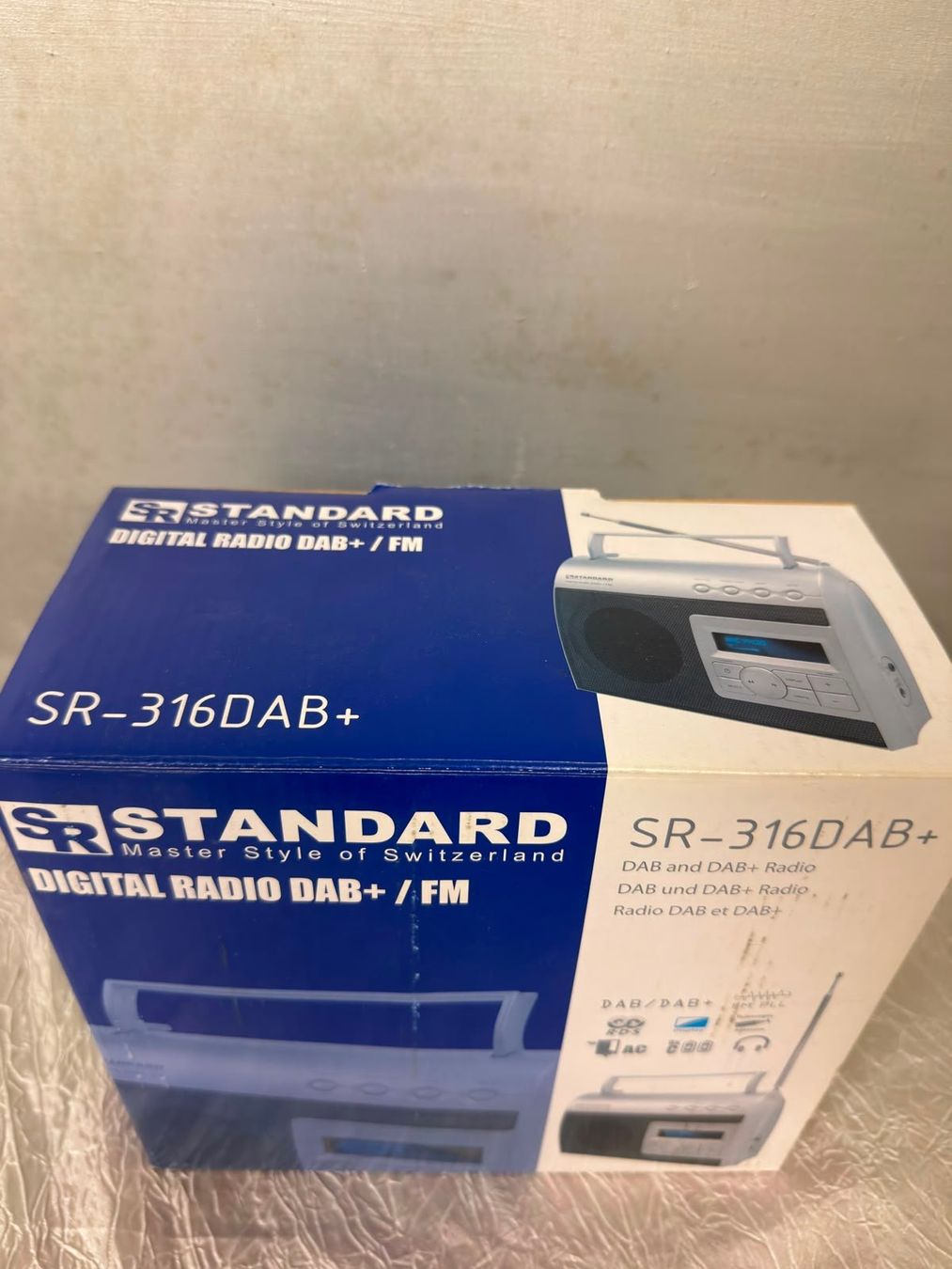 Radios: STANDARD SR-316DAB+ Digitalradio – Neu (gemäss Beschreibung) aus Schlieren von Stadtammannamt_8952 1