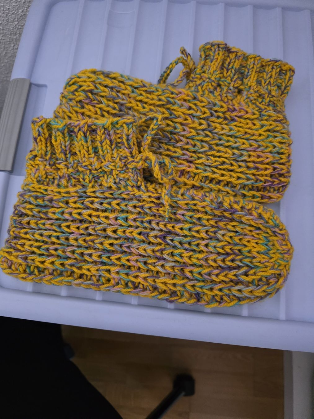 Calze: Bettsocken gestrickt – Nuovo (secondo la descrizione) da Mels venduto da Acchico 1