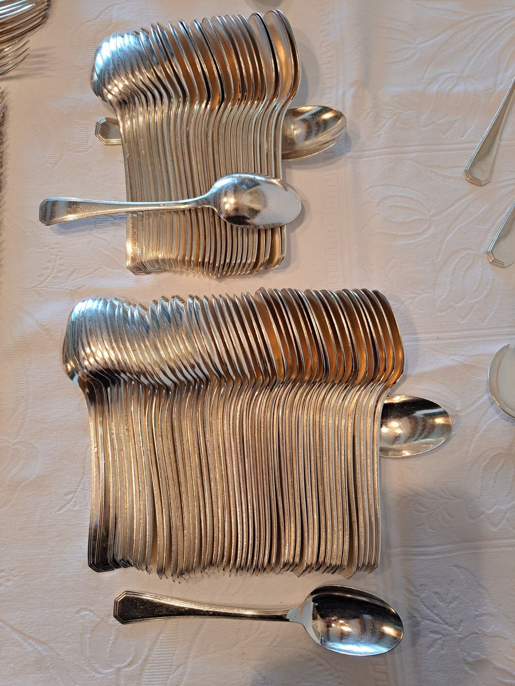 Christofle Set di posate: CHRISTOFLE Silber Besteck – Usato da Rigi Kaltbad venduto da rigIdyll 2