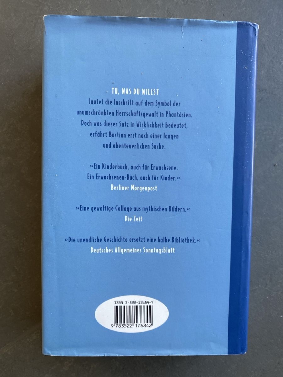 Libri: Michael Ende: Die unendliche Geschichte – Nuovo (secondo la descrizione) da Dallenwil venduto da kavogt6 1