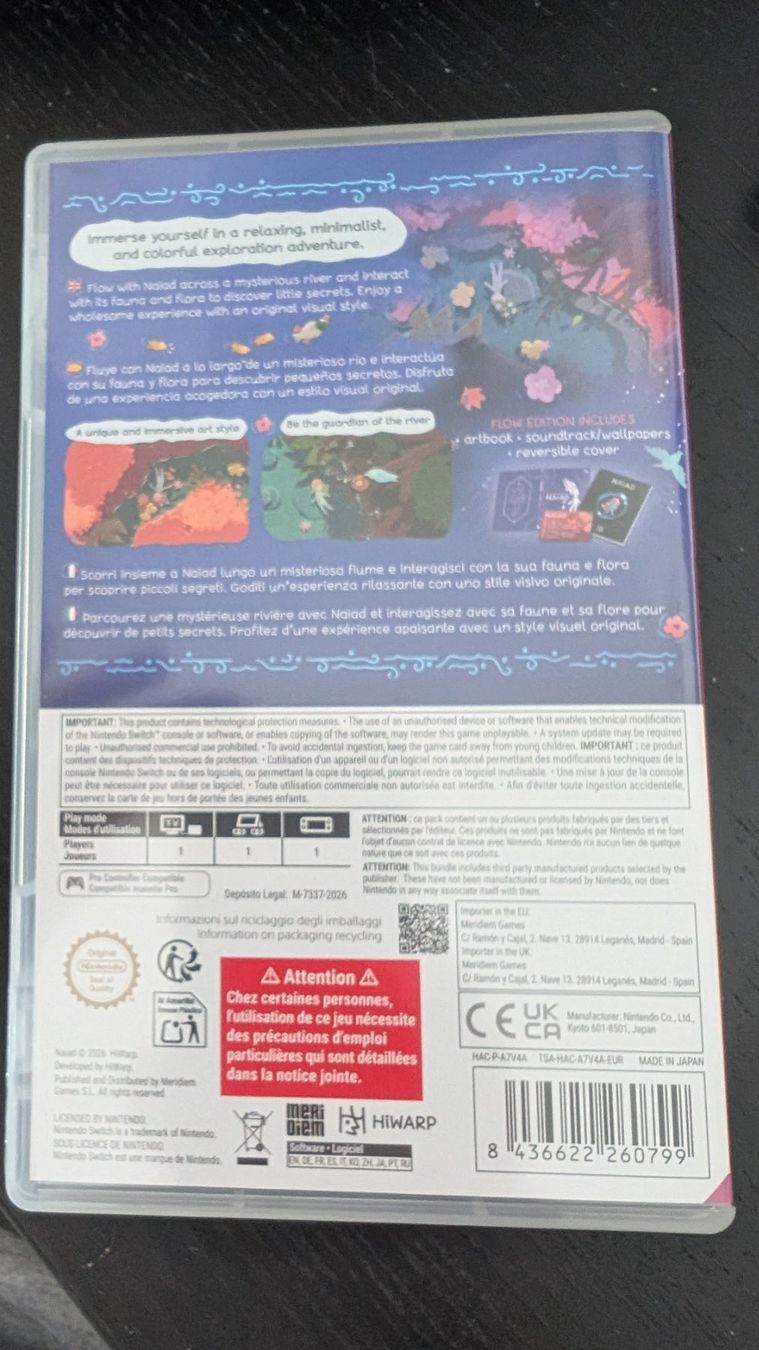 Giochi: Naiad - Flow Edition – Nuovo (secondo la descrizione) da St-Cergue venduto da Stekuff73 1
