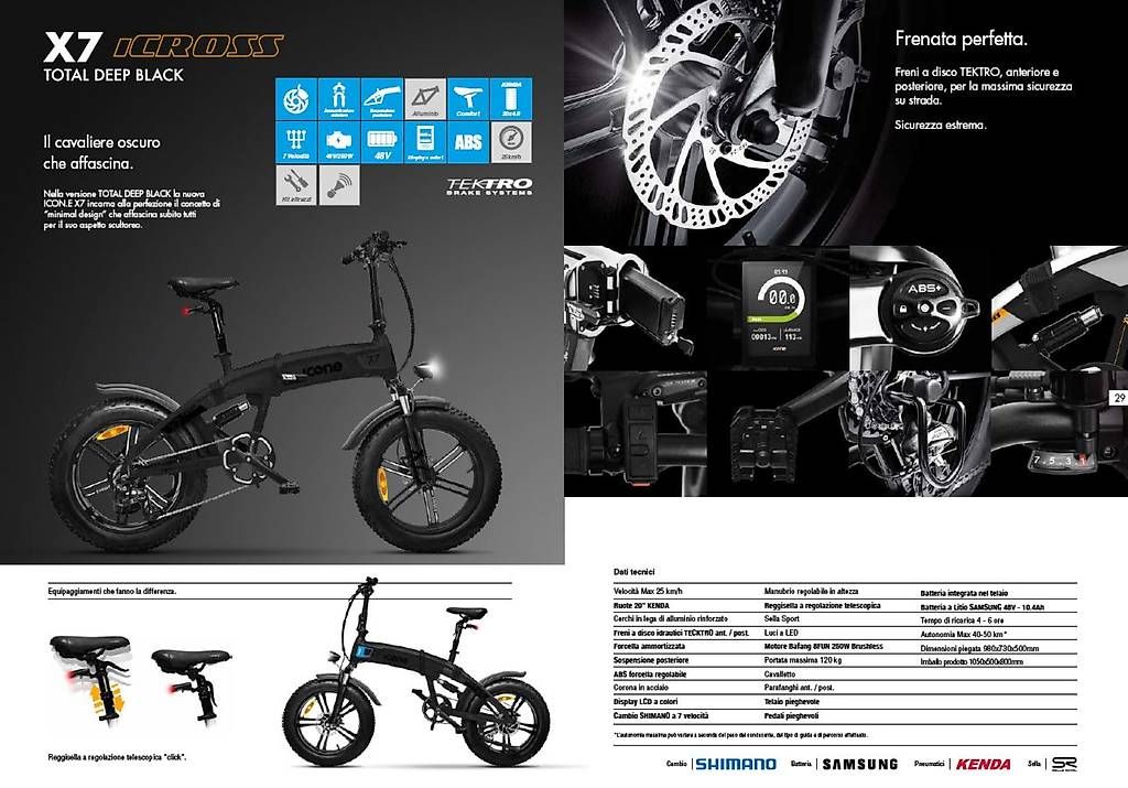 Biciclette: Icone X7 Fat E-Bike / Fully – Usato da Seewen SO venduto da Eliane-Nora 4