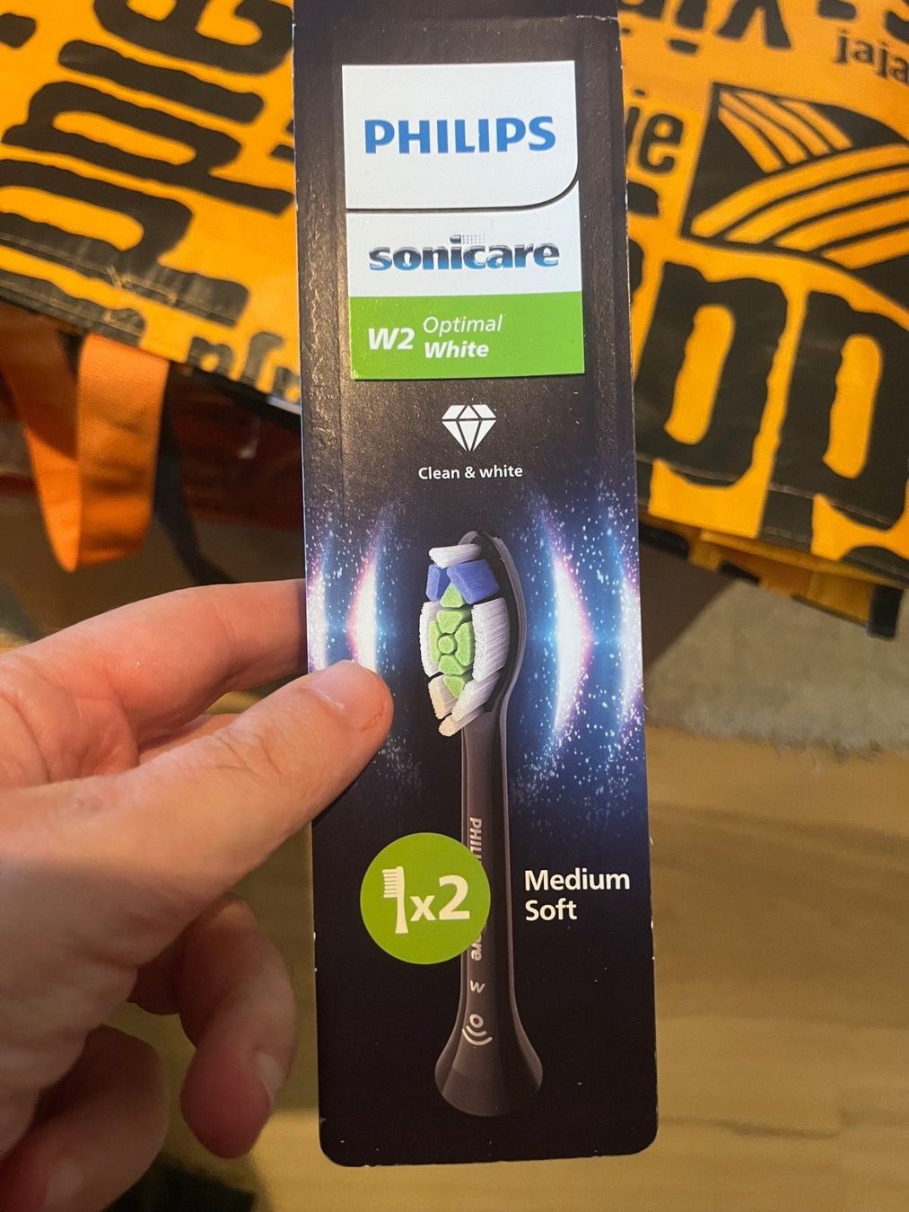 Philips Sonicare Cura dei denti: Philips W2 Optimal white noir x2 – Nuovo e nell'imballaggio originale da Noville venduto da Berlusconi55 1