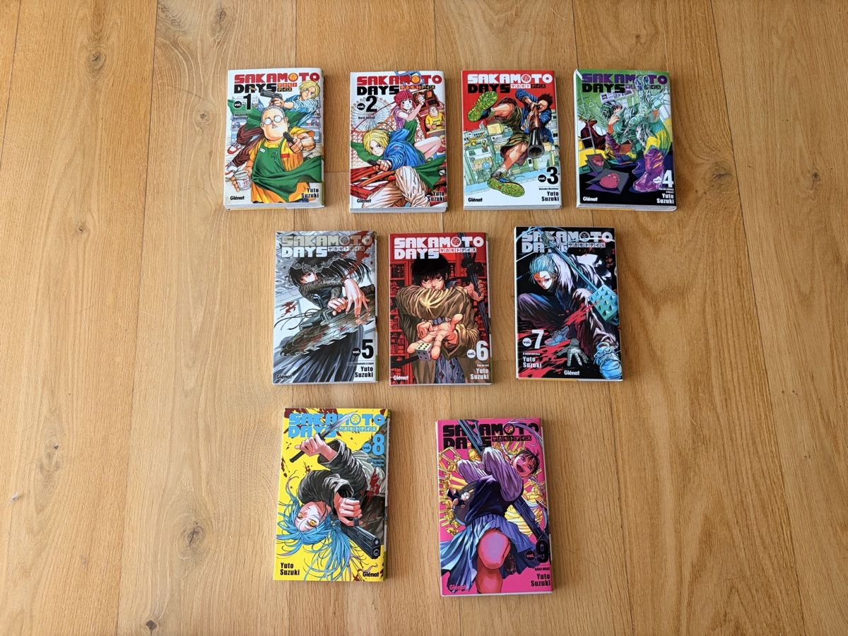 Fumetti: Sakamoto days - 1 à 9 – Usato da Villars-sur-Glâne venduto da RubenPS