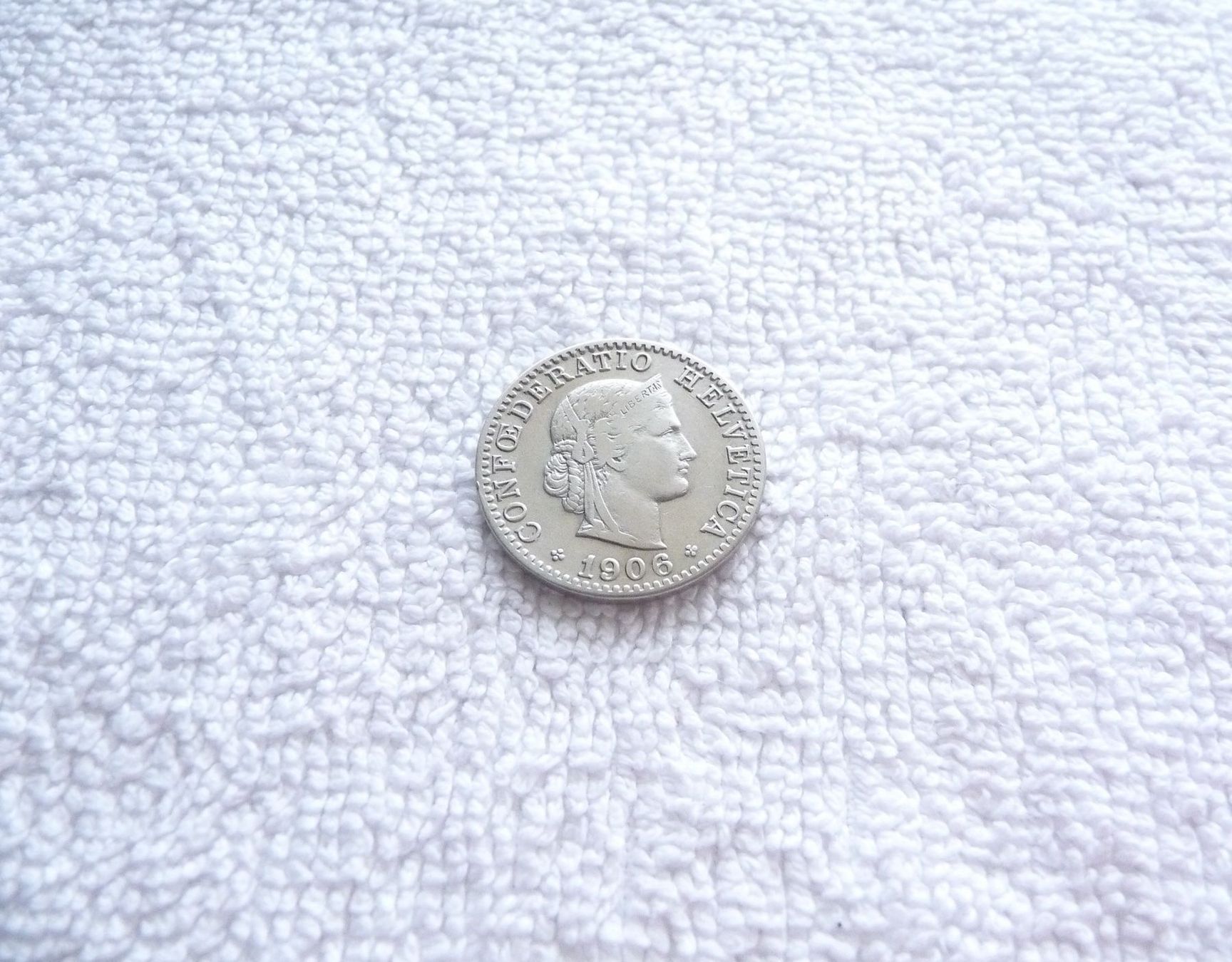 Tutti le monete: 20 centimes/rappen 1906 – Usato da Nyon venduto da Ilmi09
