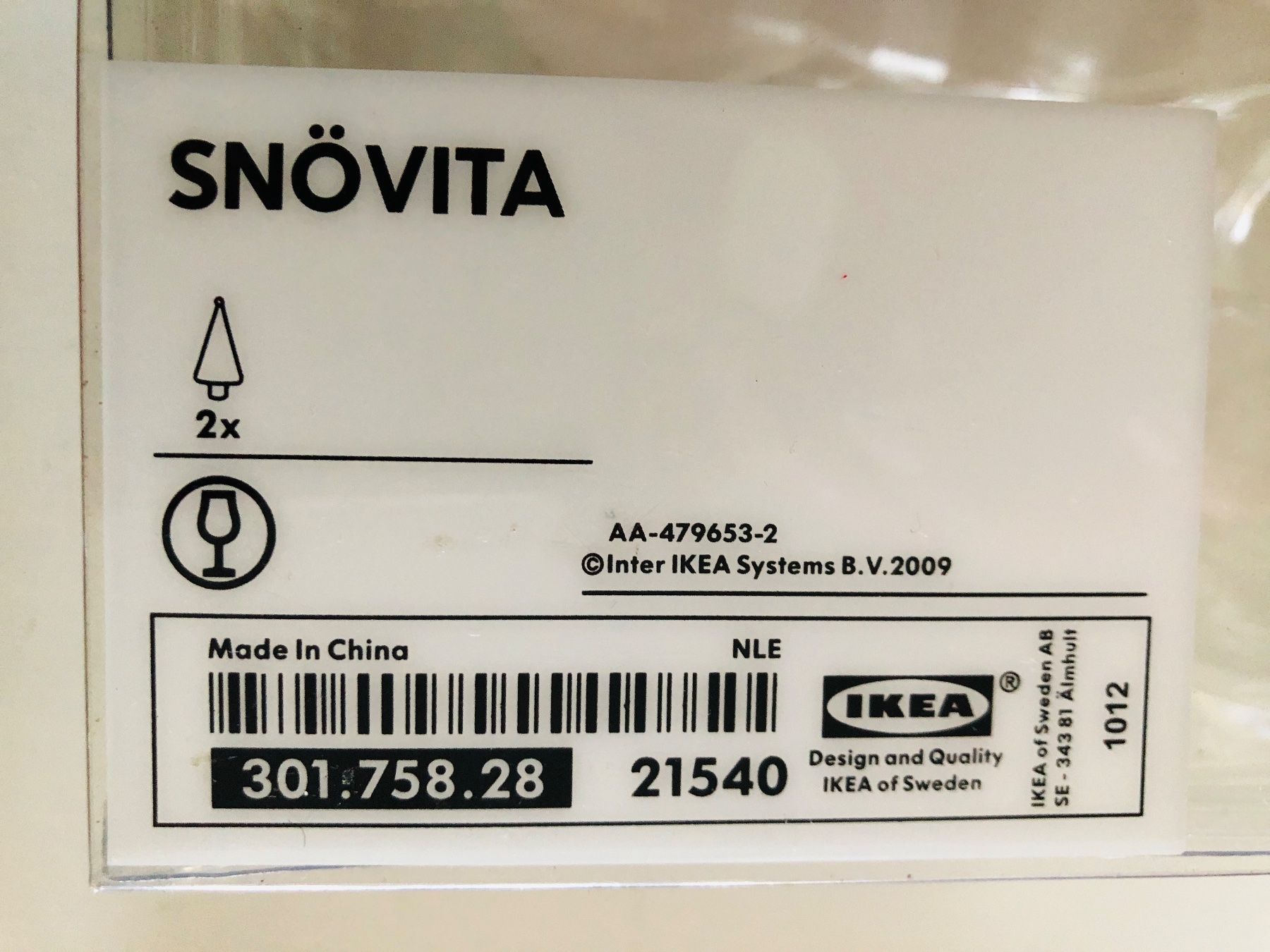 Ikea Tutte le decorazioni: Christbaumkugeln, Rot, – Usato da Arlesheim venduto da leyRum4.5 3