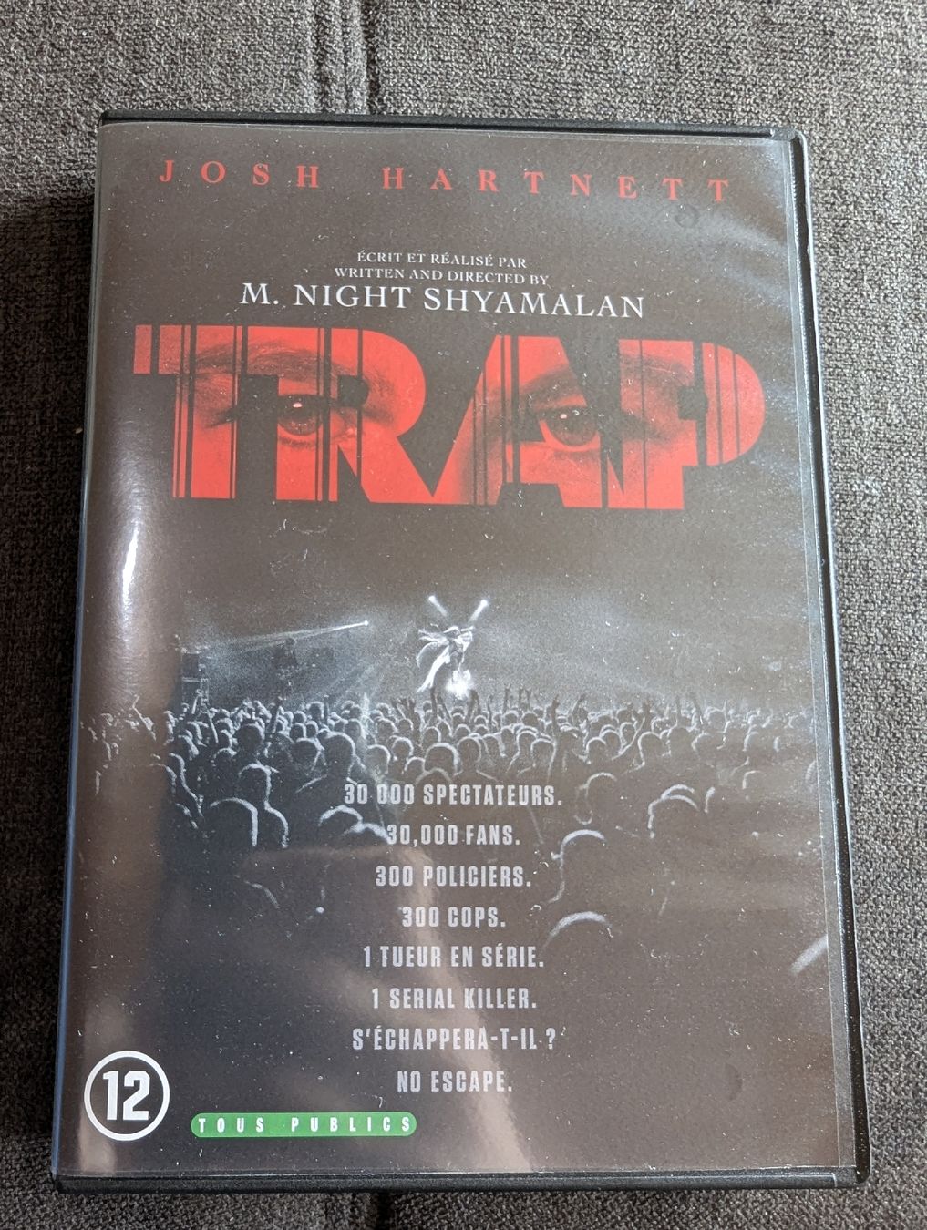 Alle DVDs: Trap M. Night Shyamalan Josh Hartnett – Neu (gemäss Beschreibung) aus Broc von jcr_5cqy