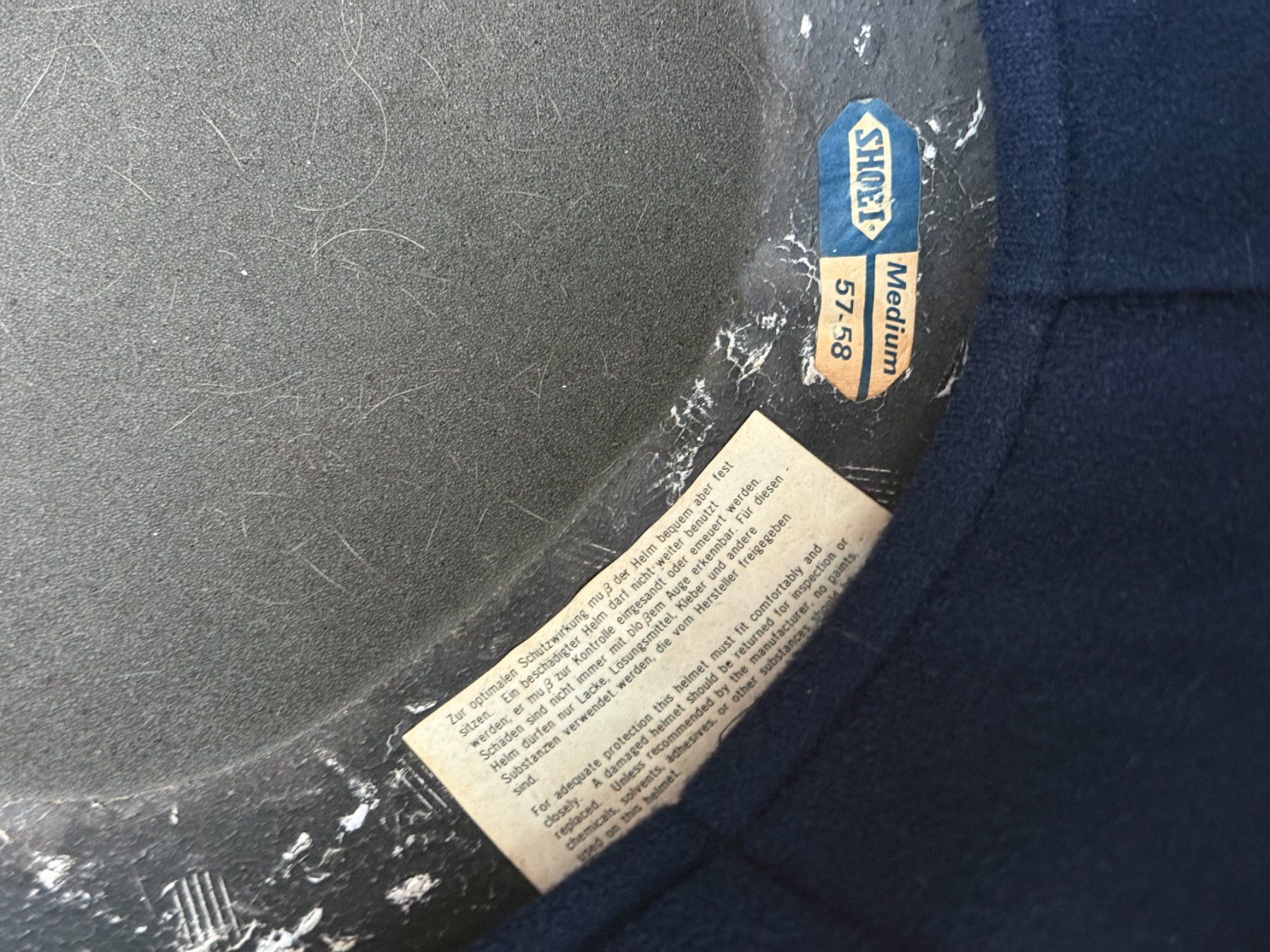 Shoei Helme & Visiere: Motorradhelm aus den 70er Jahren – Gebraucht aus Laufen von winterbirne 4