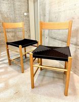 2er Set F Dining Chair (Stuhl), Ausstellungsstück Wohnbedarf