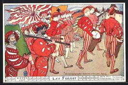 Vevey, Fete des Vignerons 1905, Les Suis