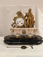 Fein gearbeitete Pariser Pendule um 1900