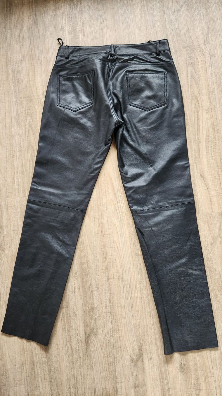Pantaloni: Echt Leder Hose, Gr. 40, Cigno Nero – Usato da Zürich venduto da Stephs13 1