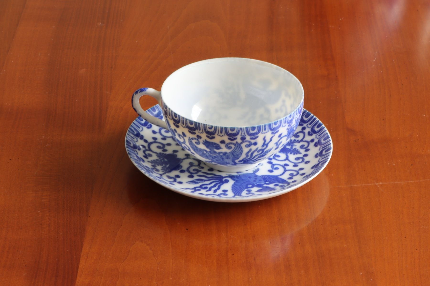 Set di piatti: Chinesisches Teeservice 5 teilig, mit Teekanne – Usato da Rheinfelden venduto da Floyd5 1