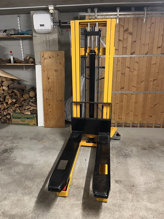 Ekström Hand Hydraulik-Stapler 1 Tonne, Hubbereich 1.6 Meter (Neu ...