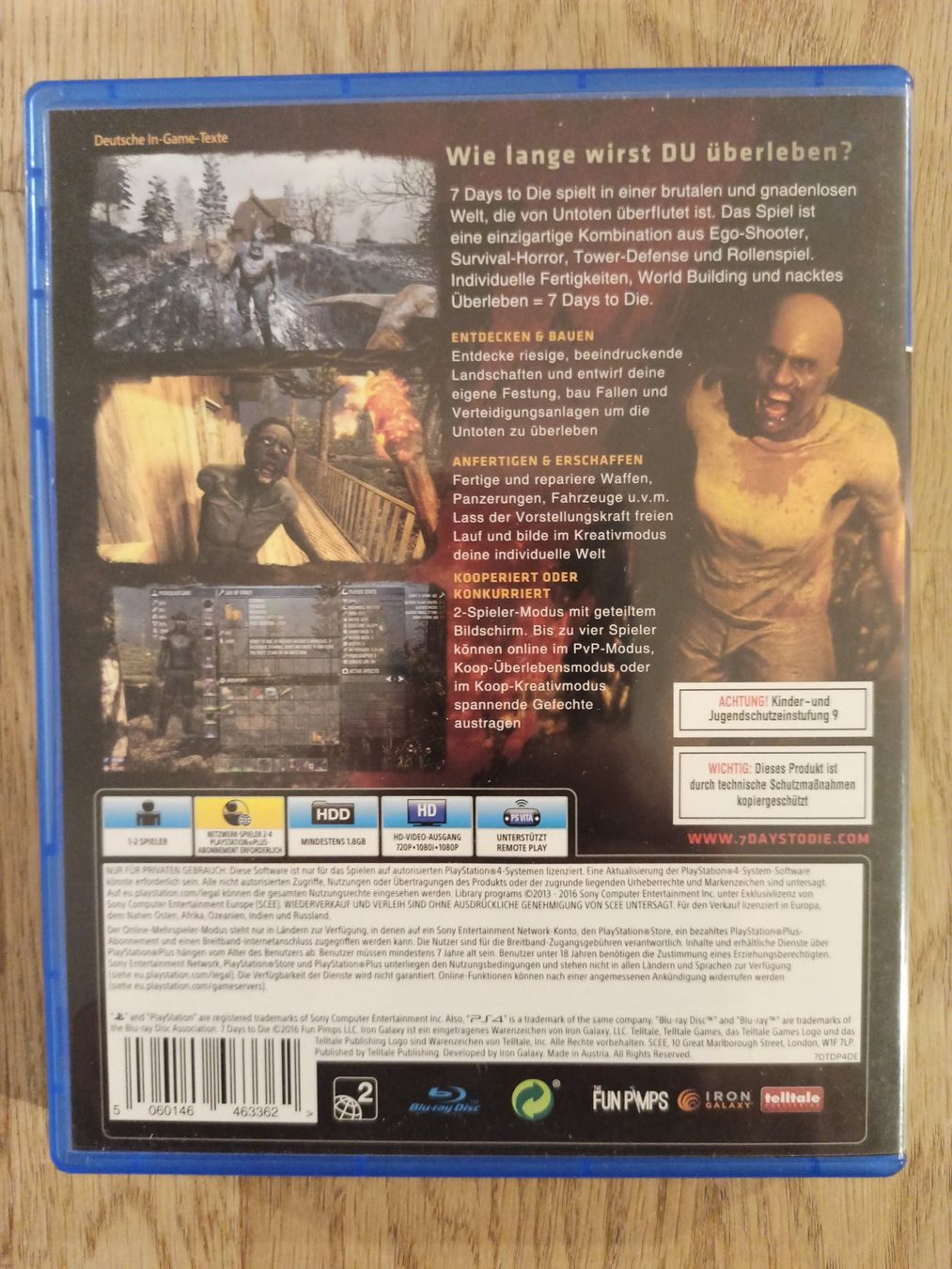 Spiele: 7 Days to die PS4 / PS5 – Gebraucht aus Oberweningen von mar_87mx 1