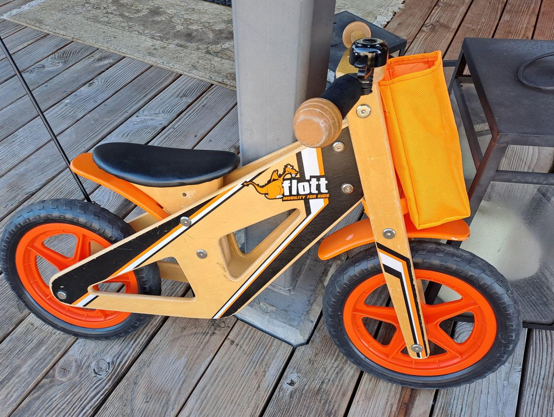 Veicoli per bambini: Laufrad aus Holz "Flott" – Usato da Rotkreuz venduto da Blubberli1 2