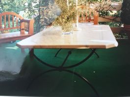Spezieller Lounge-Tisch für Wintergarten/gedeckte Terrasse