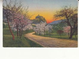 Künstlerkarte Landschaft 1916