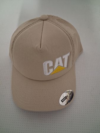 CAT Kappe beige neu mit Etikett 