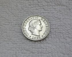 5 centimes/rappen 1932