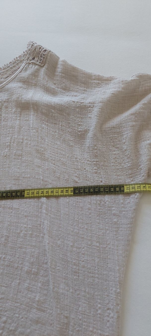 Tuniche: Ungetragene Tunika Beige mit Spitze Onesize – Nuovo (secondo la descrizione) da Kreuzlingen venduto da peugeotj9 3