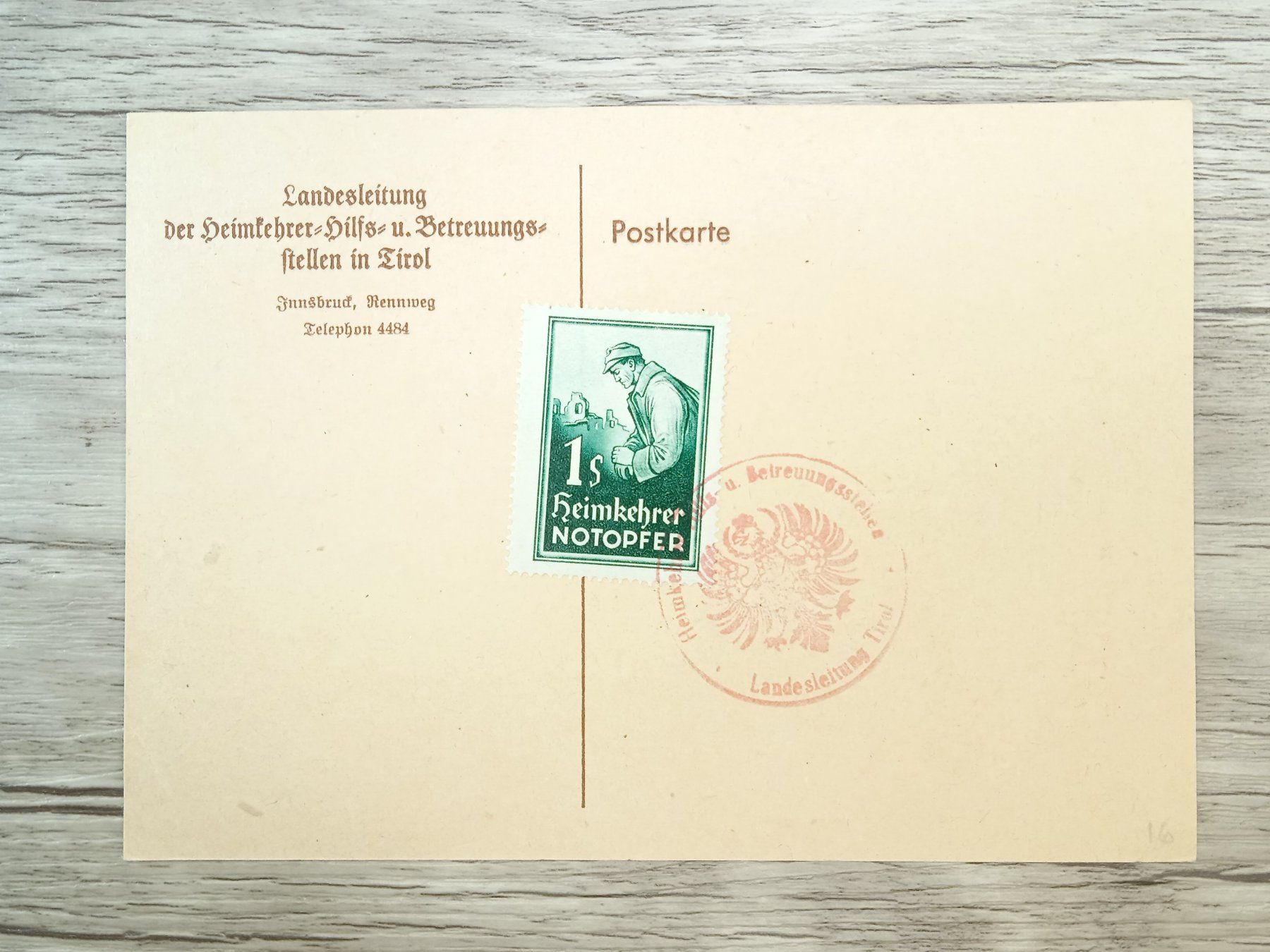 Alle Briefmarken: TR66 Carte Postale + Timbre Autriche 19xx – Gebraucht aus Cousset von Patrick_Collections
