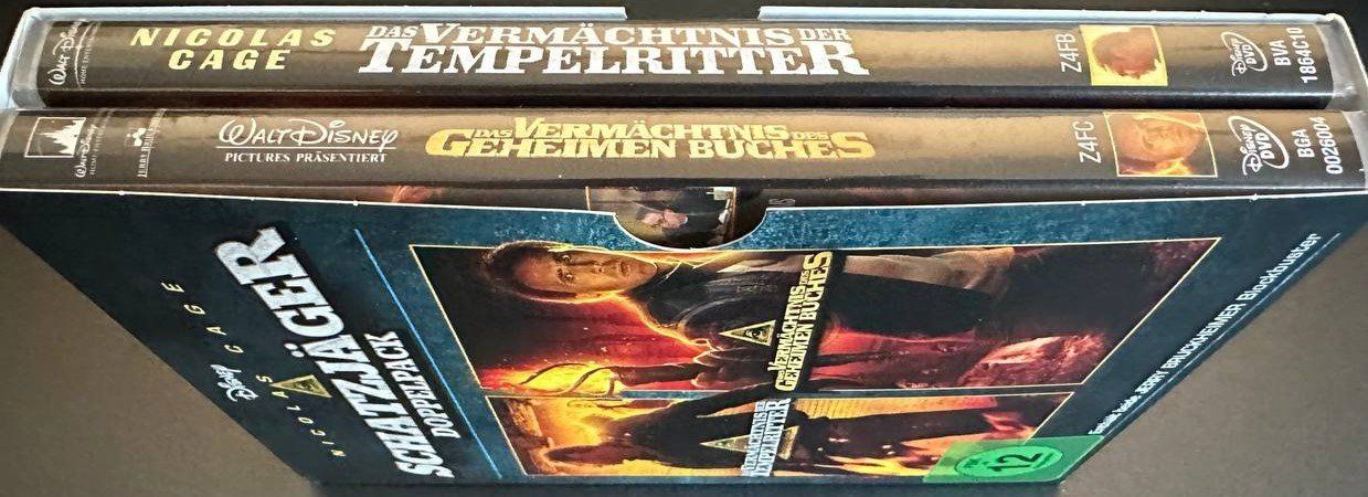 Tutti i DVDs: Nicolas Cage - Schatzjäger Doppelpack & Letzter Tempelritter – Usato da Beringen venduto da Mantafisch1 5