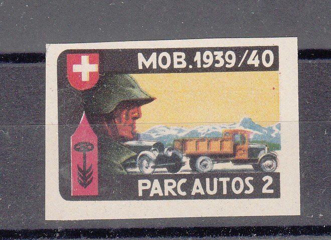 Alle Briefmarken: Parkdienst 3/2** Park.Autos.2 Kat.80.- – Gebraucht aus Herrliberg von Lfrifda