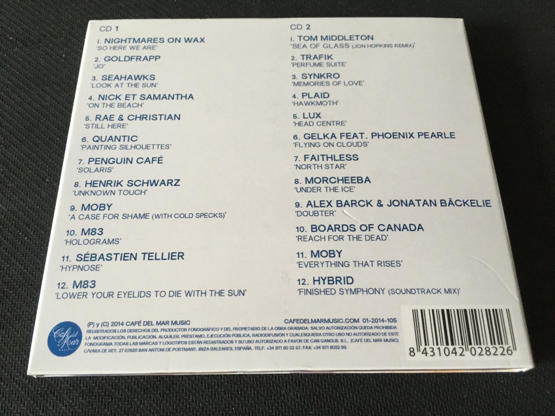 CDs: Café del Mar - XX Volumen Veinte -CD- 2cd Digipak – Gebraucht aus St.Gallen von MedienJoe 3