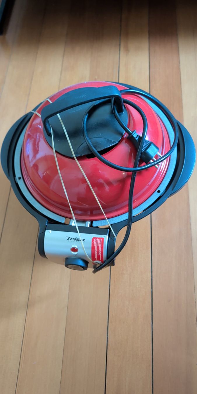 Trisa Griglie: Trisa Elektrogrill rot Zustand NEU – Nuovo (secondo la descrizione) da Horw venduto da pimppanther