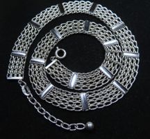 Silber 800 Halskette 40/50er Jahre 44 cm