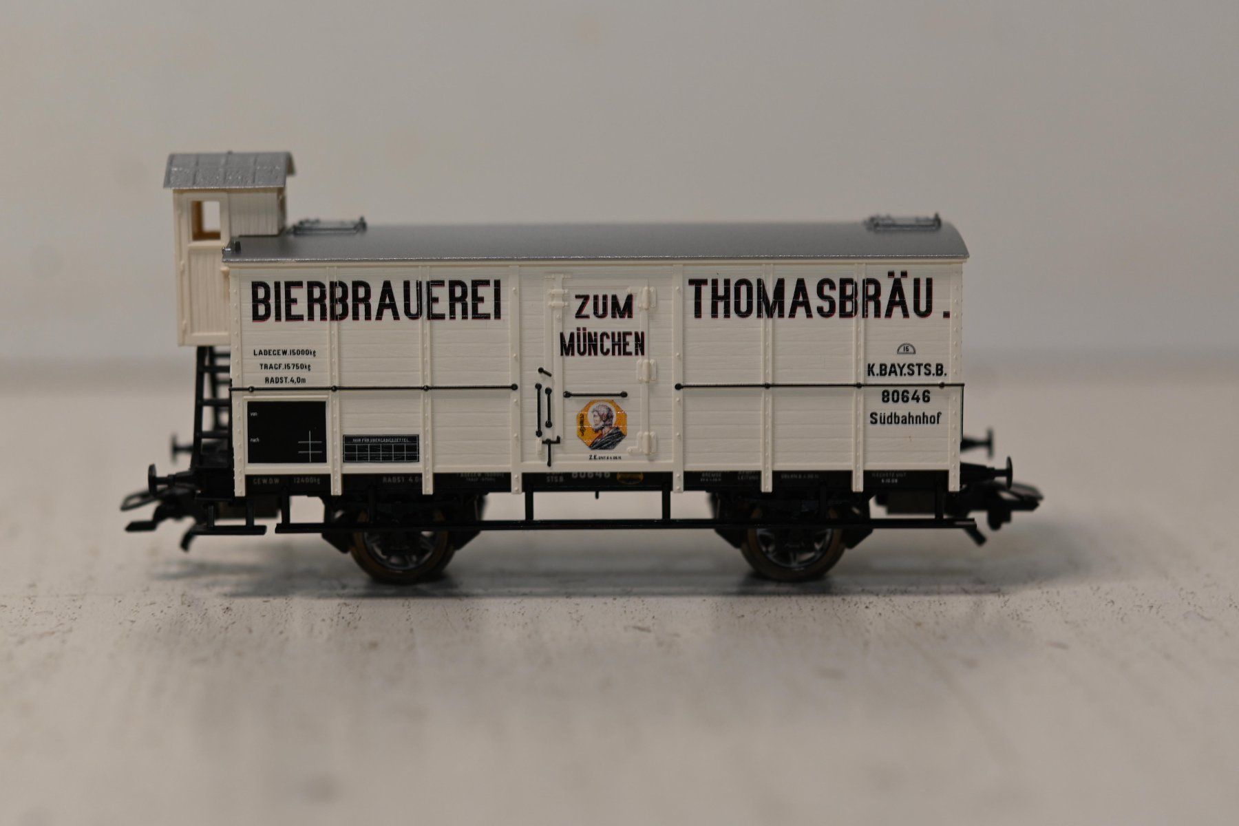 Trix Modelleisenbahnen: Bierwagen  Thomasbräu München Trix HO/DC mit OVP – Gebraucht aus Laupen ZH von Zmoewe