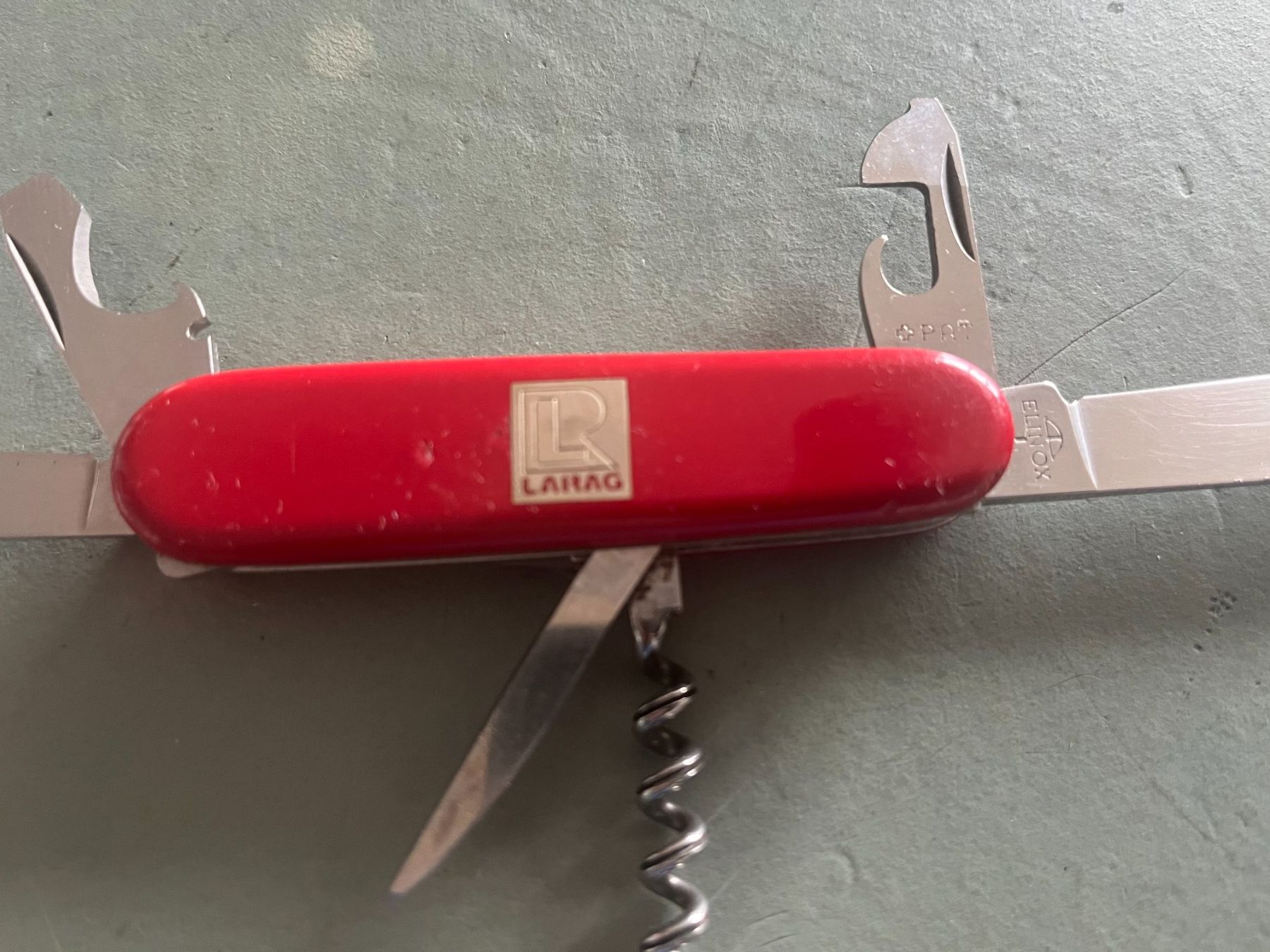 Victorinox Taschenmesser: Werbemesser Victorinox  LARAG alt – Neu (gemäss Beschreibung) aus Dintikon von Redgar58 1
