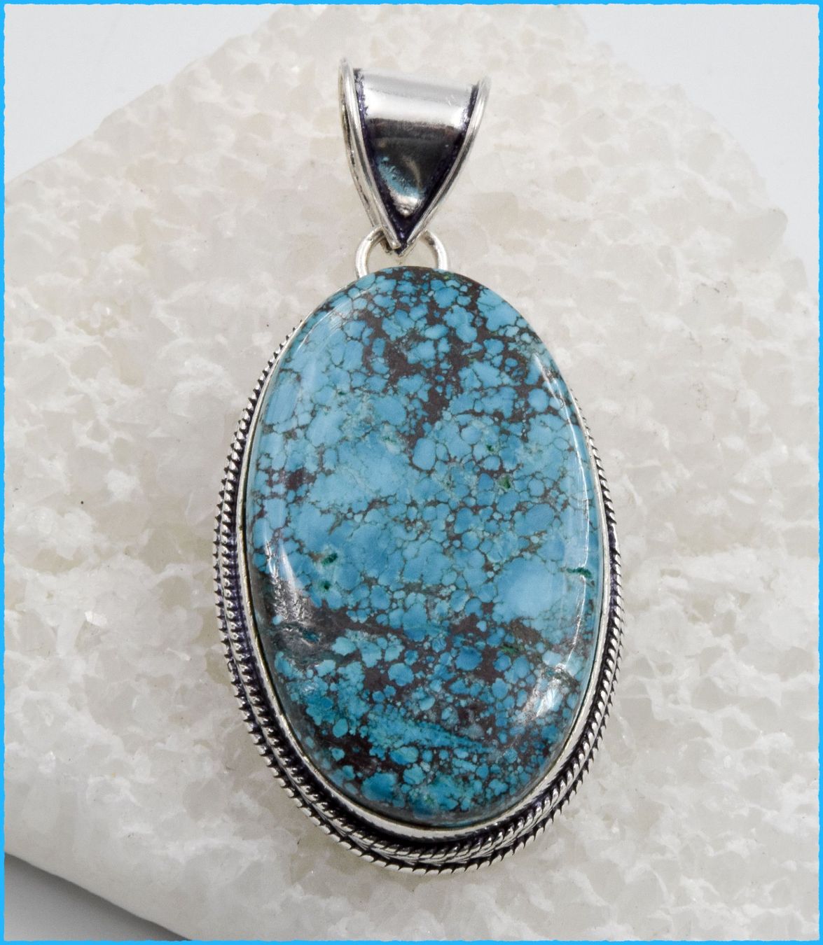 Anhänger: TURQUOISE, Türkis Anhänger 925 Silber – Neu und originalverpackt aus Oberglatt ZH von Goldfee1