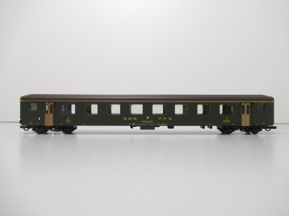 Roco 4238 Personenwagen 1.Klasse SBB CFF FFS Gleichstrom H0 (Gebraucht ...