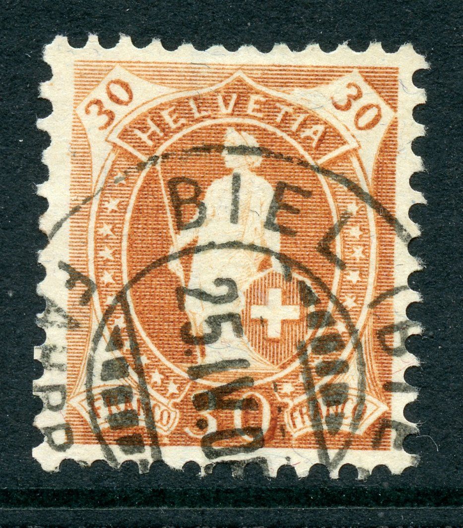 Tutti i francobolli: Zst 96 B Abstempelung Biel/BE – Usato da Steffisburg venduto da Sorbas