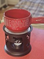 Fondue Rechaud mit 1 Kerzli für 1 Person, wie neu