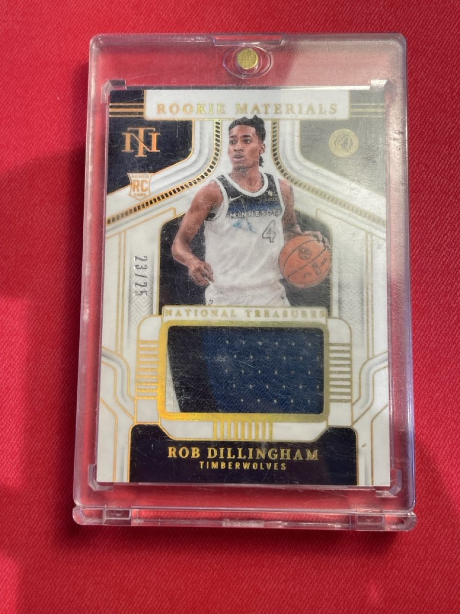 Nba Carte collezionabili: Rob Dillingham Rookie Materials 23/25 Card – Nuovo (secondo la descrizione) da Wädenswil venduto da Gmenswisscard