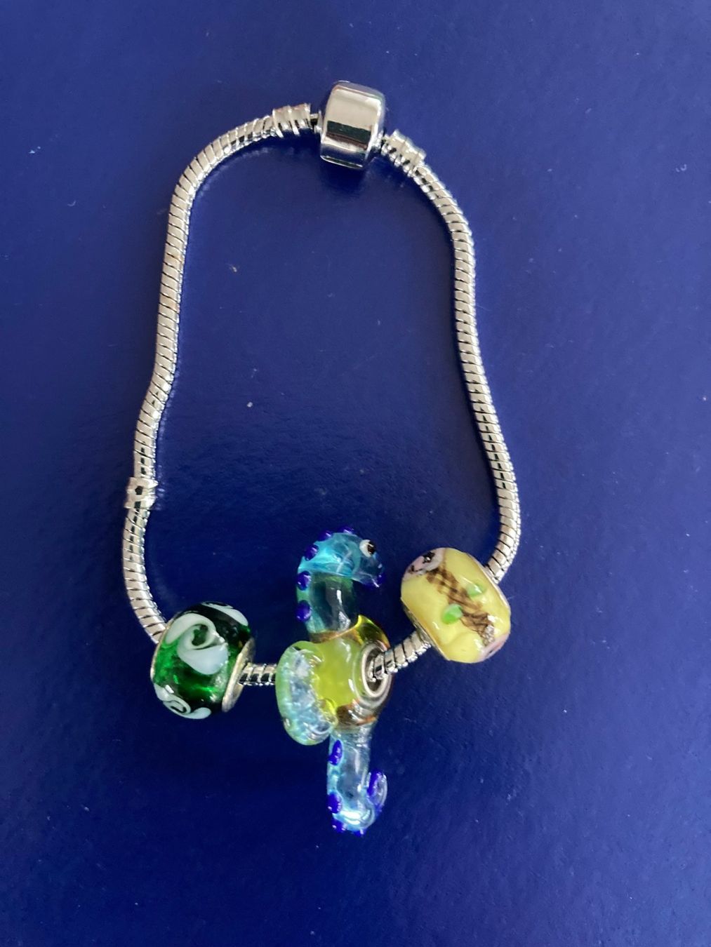 Armbänder & -reifen: Modeschmuck  Arm-Kette Bracelet mit 3 Beads – Neu (gemäss Beschreibung) aus Subingen von ArtBead 1