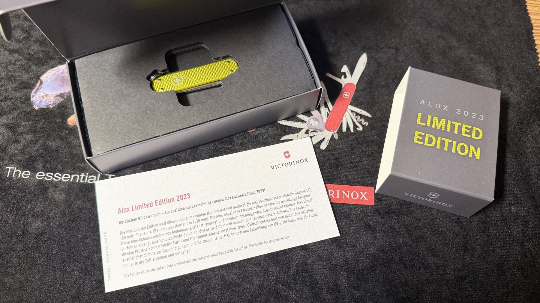 Coltelli tascabile: Victorinox Alox LE 2023 Classic – Nuovo e nell'imballaggio originale da Dallenwil venduto da jeni152