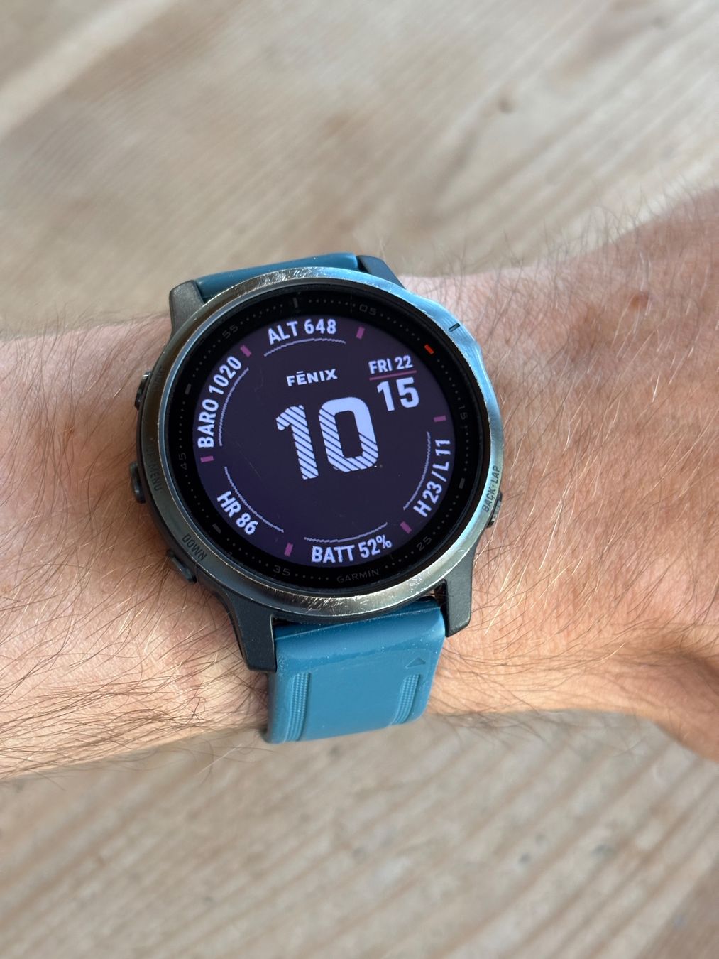 Garmin Smartwatch: Garmin Fenix 6s Pro – Usato da Baltschieder venduto da watchwhims