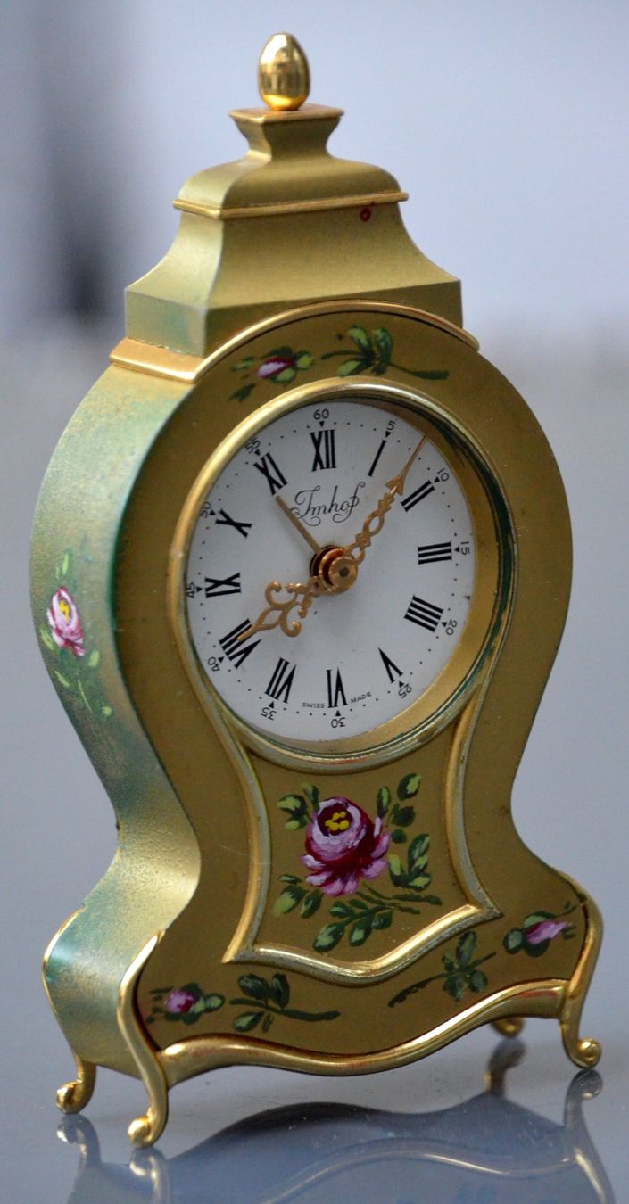 Imhof Orologi da terra & Orologi da parete: ImHof Mini-Pendeluhr / mini-pendule – Usato da Collonges venduto da arashee 4