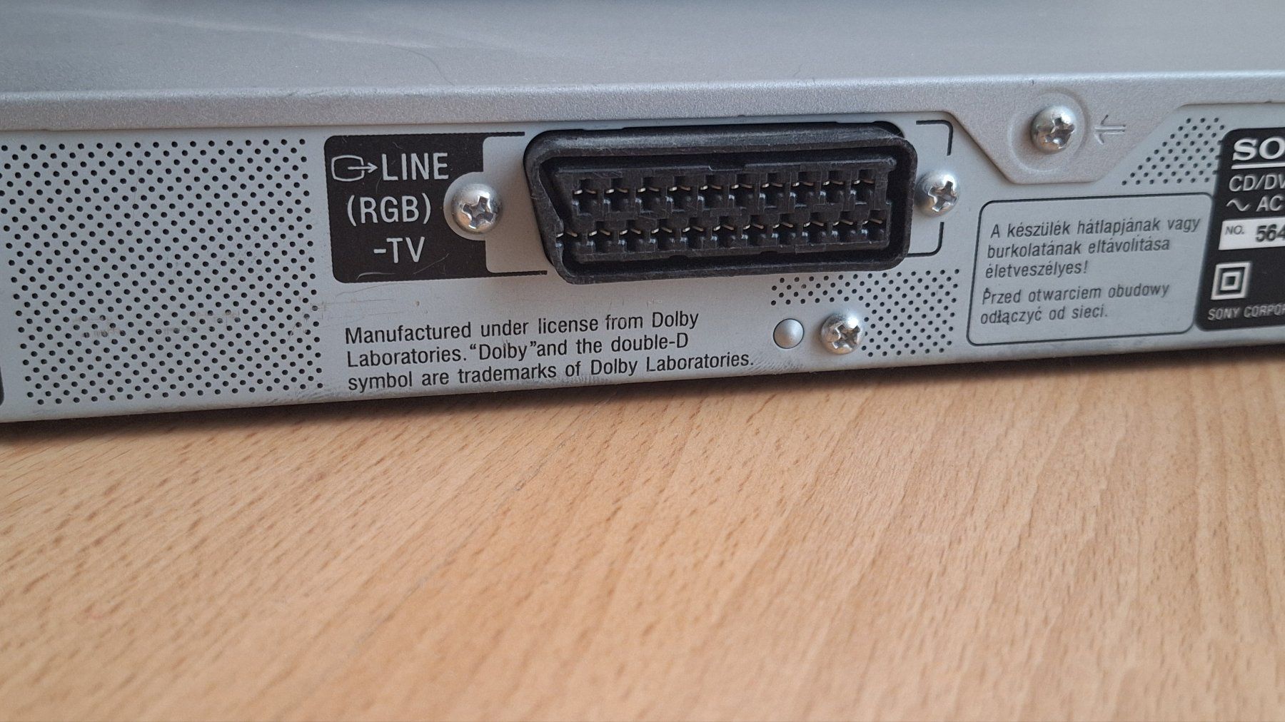 Tutti i DVDs: Sony DVD Player DVP-NS355 – Usato da Kriegstetten venduto da Justa 5