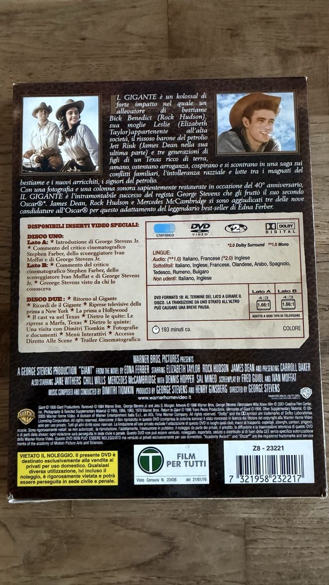 Tous les DVDs: Giant DVD Special Edition 2 Disc Collector – D'occasion à Lugano par bad_2t9b 2