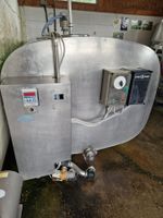 Milchkühltank 3200 lt liegend mit Reinigungseinrichtung