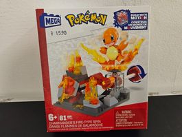 Neu - Mega - Pokémon - Charmander's Fire-Type Spin
