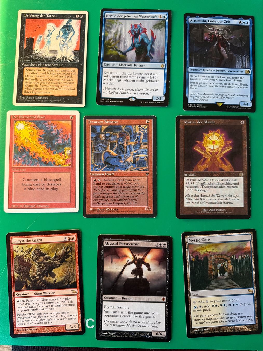 Magic The Gathering Carte collezionabili: Magic the Gathering / Mix wertvollere Karten – Usato da Wabern venduto da Christianutz