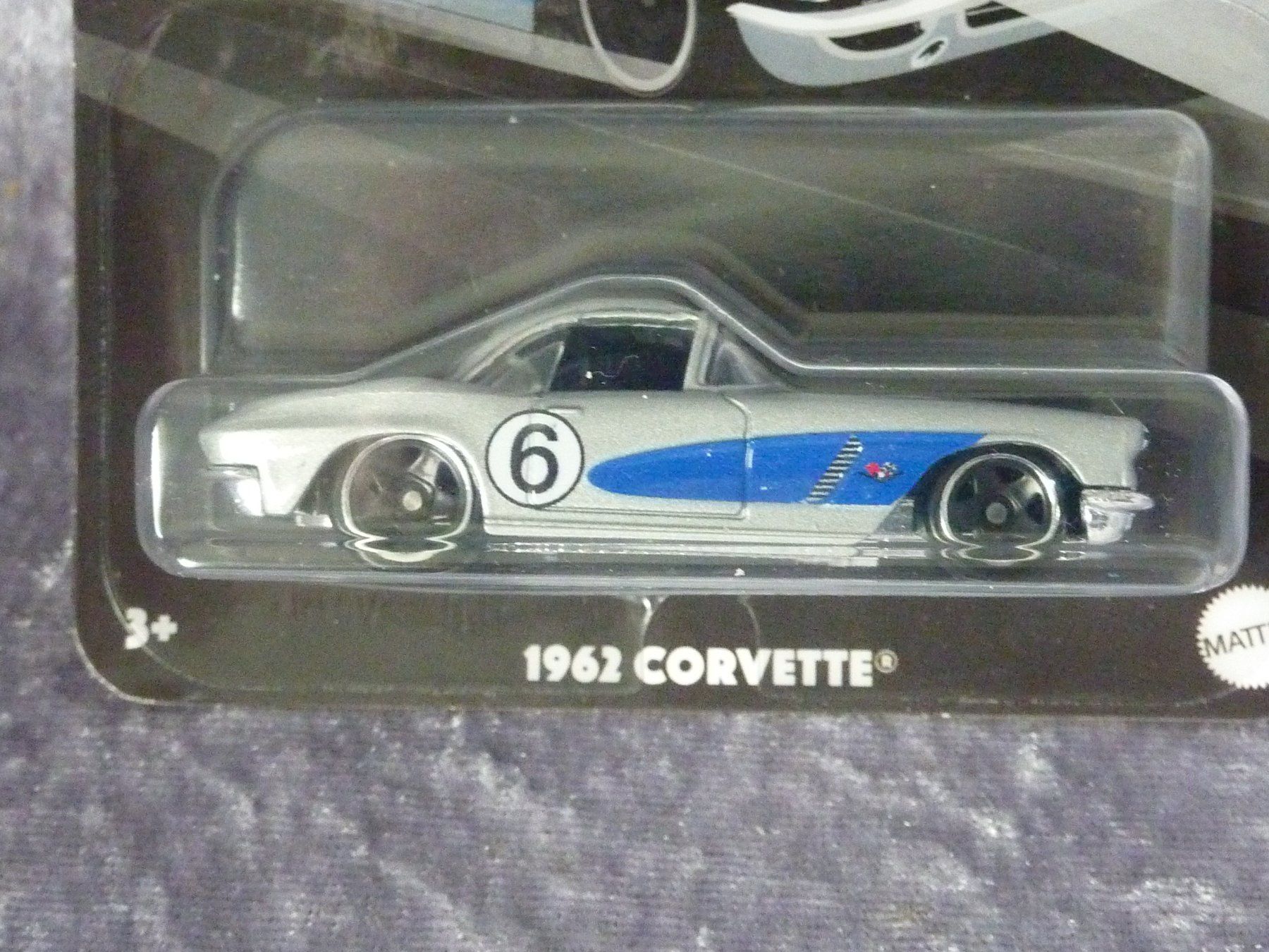 Hot Wheels Modellini d'auto: Chevrolet Corvette 1962  1:64 – Nuovo e nell'imballaggio originale da Dürrenäsch venduto da Cobra1ch 1