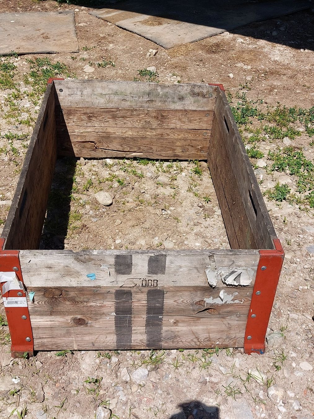 Pallets: Holzpalettenrahmen Euro SBB Hochbeet – Usato da Escholzmatt venduto da reb_j7tv 3