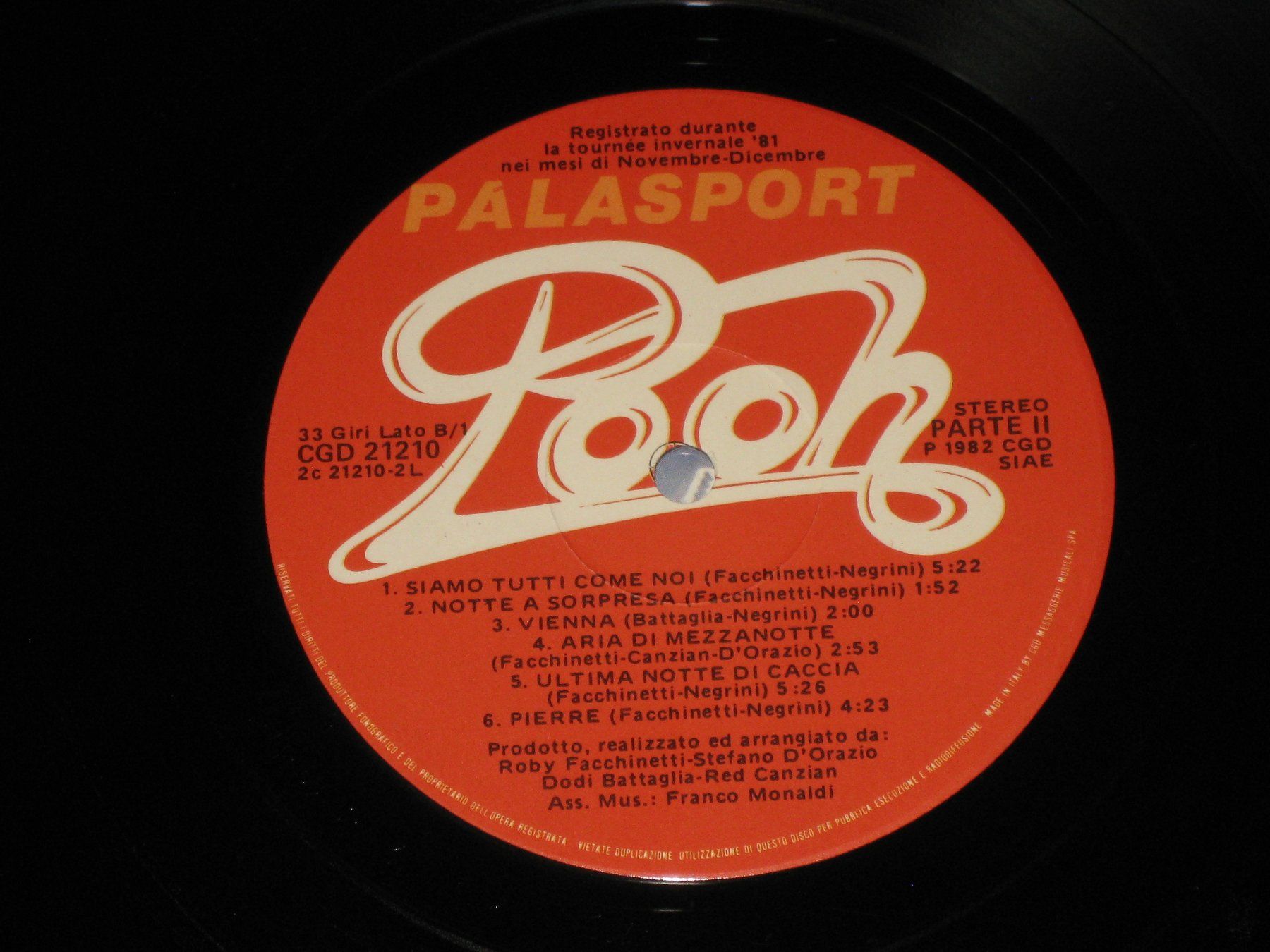 Dischi in vinile: DOPPEL LP - POOH - PALASPORT – Usato da Steckborn venduto da Quo7 2
